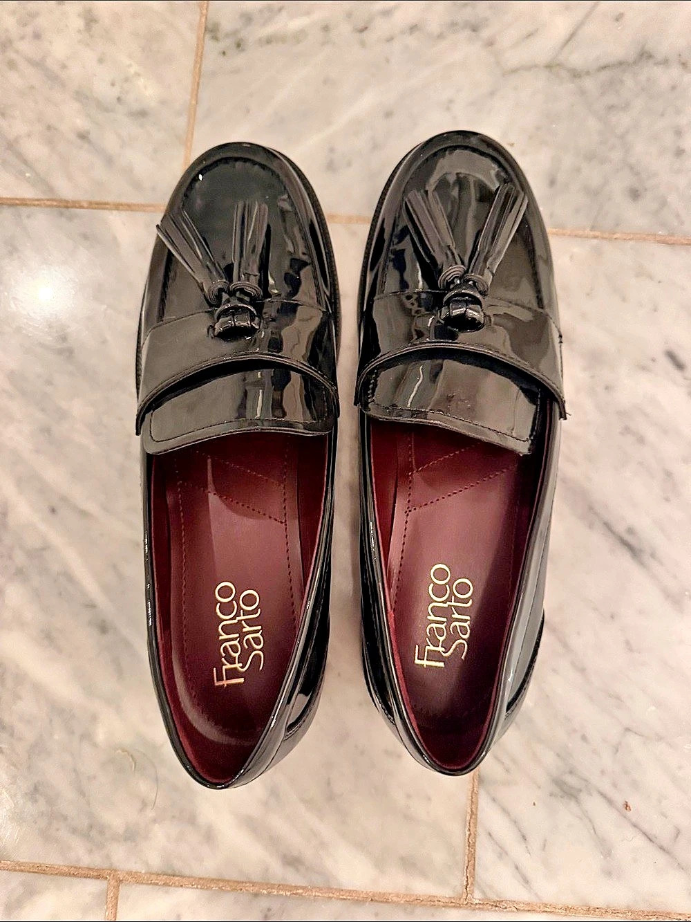 Franco Sarto Carolynn Tassel Loafer Loafers Black